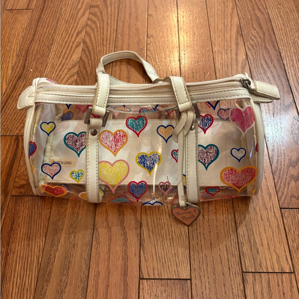 Dooney & Bourke Scribble Heart Patterned Women's … - image 2